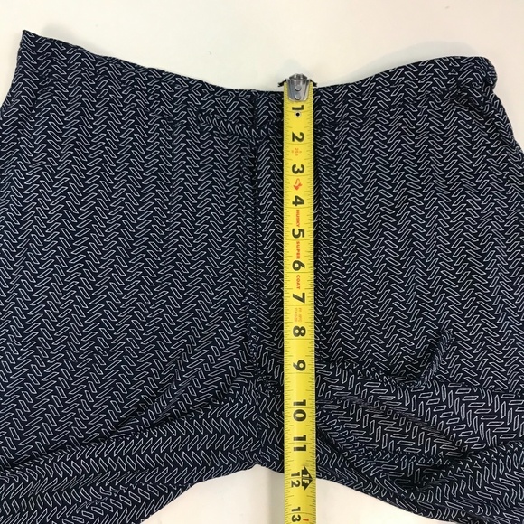 High Waist Wide Leg 100% viscose Navy pants  size4 - Picture 11 of 12